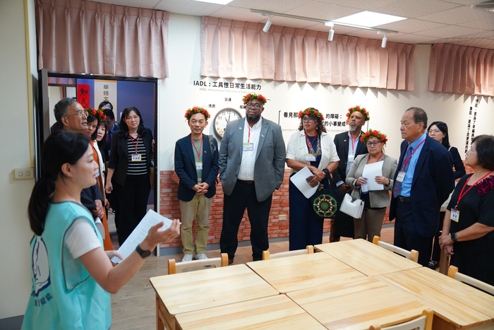 04貝里斯大學參訪團參觀預防及延緩失能失智人才培育中心